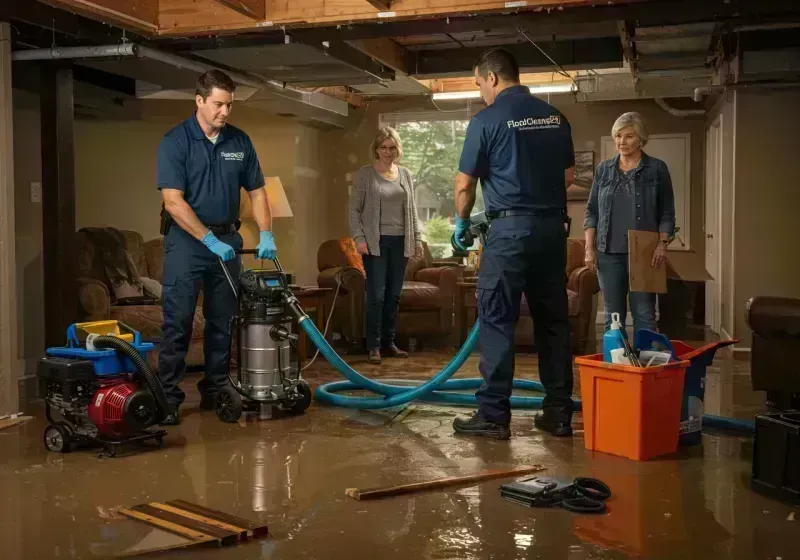 Basement Water Extraction and Removal Techniques process in Pineville, NC