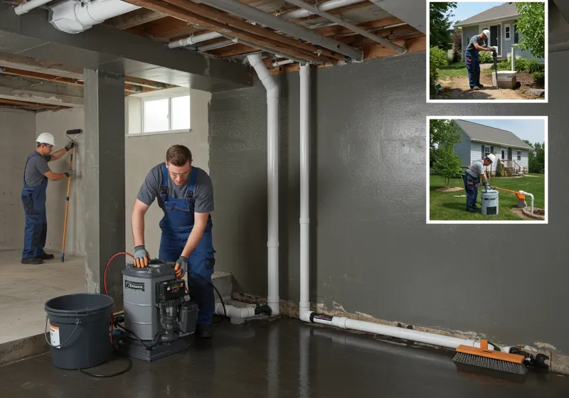 Basement Waterproofing and Flood Prevention process in Pineville, NC